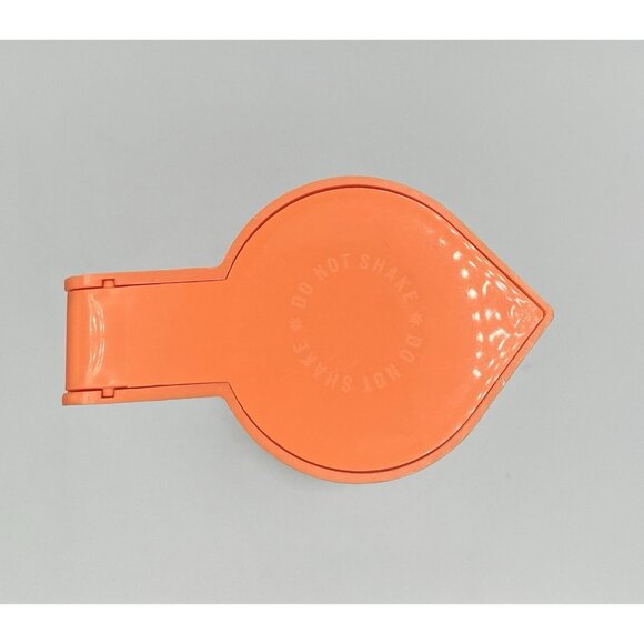 Vintage Anchor Hocking Orange Starburst Atomic Glass MCM Juice Pitcher 28 oz. - Picture 5 of 10